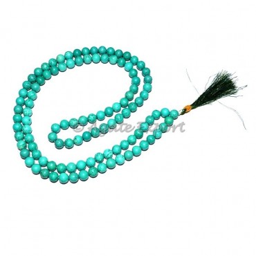 Turquise 108 Beads Jap Mala