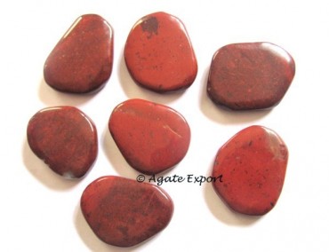 Red Jasper Palm Stone