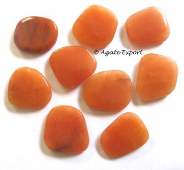 Peach Aventurine Palm Stone