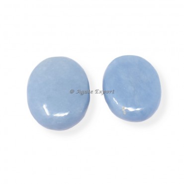 Angelite Palm Stones