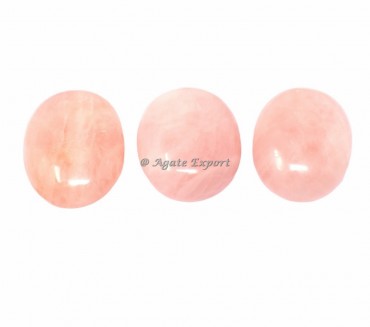 Rose Quartz Palm Stones