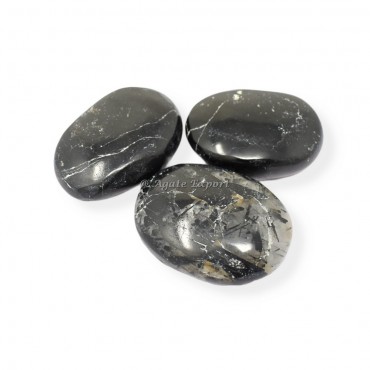 Black Tourmaline Palm Stone