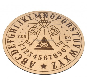 Mdf Engraved Pendulum Divination Board
