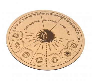 7 Chakra With Sun Pendulum Divination Board