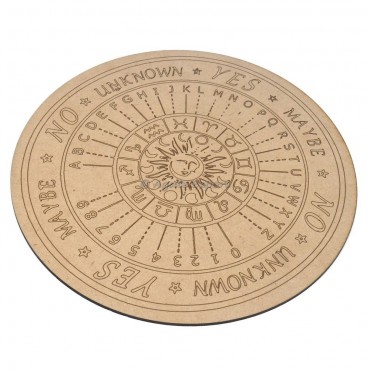 Zodiac With moon phase Pendulum Divination Board