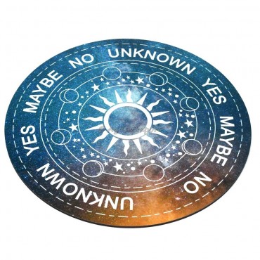 Printed Colourful Wooden Pendulum Divination Board