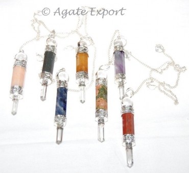 Mix Gemtone 3 Pcs Pendulums