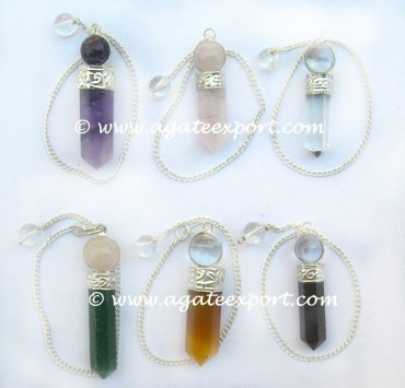 Mix Stone Pencil And Ball Pendulums