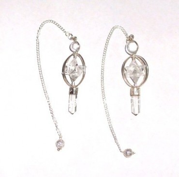 Crystal Mercaba Star 3 Pcs Pendulums.