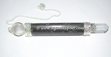 Black Tourmaline Pendulums - 3 Pcs