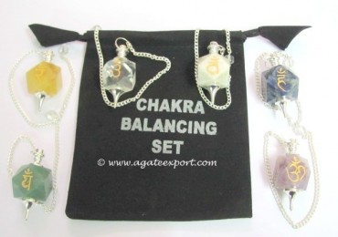 Chakra Pendulums Balancing Set