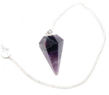Amethyst 6 Faceted Pendulums