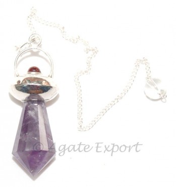 Amethyst Stone Pendulums