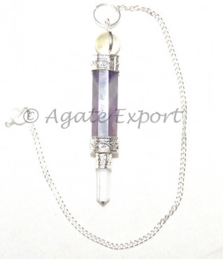 Amethyst 3 Pcs Pendulums