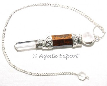 Tiger Eye 3 Pcs Pendulums