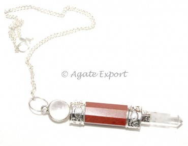 Peach Aventruine 3 Pcs Pendulums