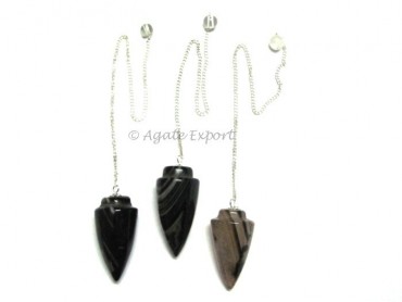Black Onyx Plane Pendulums