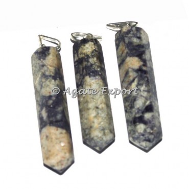 Indian Cheroite Pencil Pendants