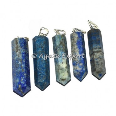 Lapis Lazuli Pencil Pendants
