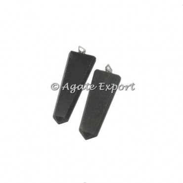 Grey Aventurine flat Pencil Pendants
