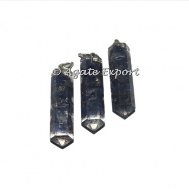 Sodailite Orgonite Pencil Pendant