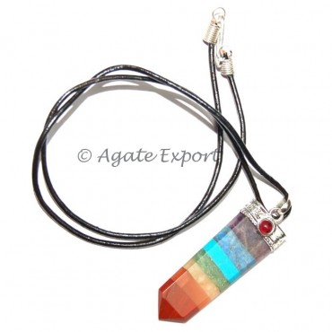 Chakra Flat Pencil Pendant
