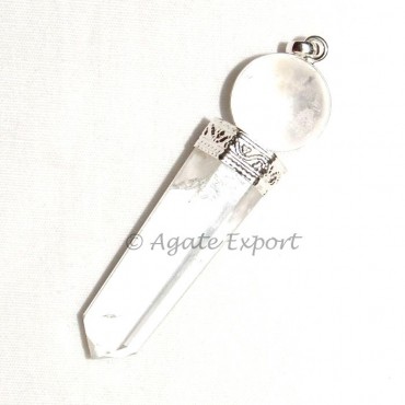 Crystal Quartz Healing Pendant