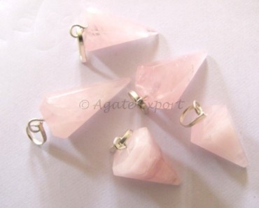 Rose Quartz Pendants