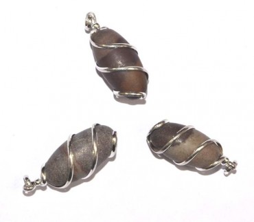 Narmada Lingam Wrap Pendants
