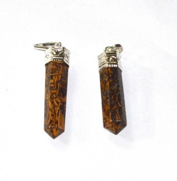 Calligraph Stone Pencil Pendants