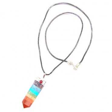 Chakra Bonded Flat Pencil Pendants