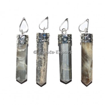 Moonstone Pencil Pendants
