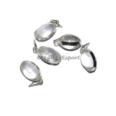 Crystal Lingam Pendants