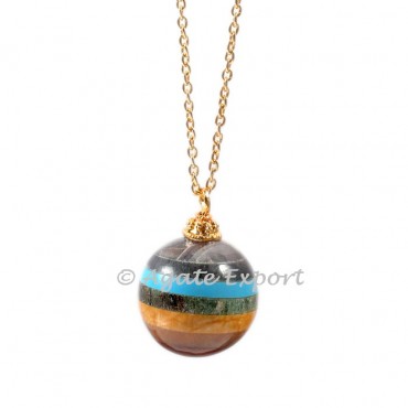 Chakra Bonded Ball Pendants
