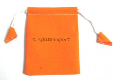 Orange Velvet Bag.