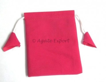 Pink Velvet Bag.
