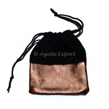 Copper-Black Pouch