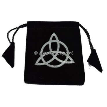 Celtic Printed Velvet Gift Bag