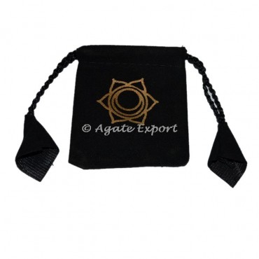 Sacral Chakra Velvet Bag