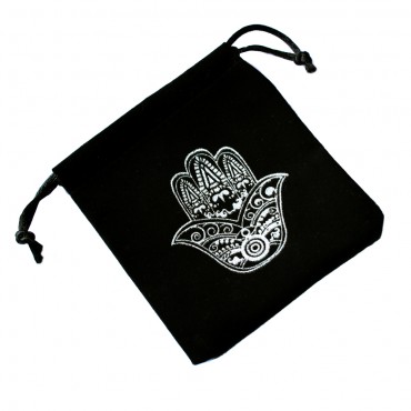 Hamsha Silver pouch