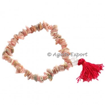 Rhodochrosite Chips Power Bracelets