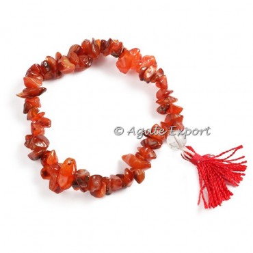 Carnelian Chips power Bracelets