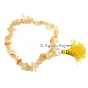 Citrine Chips Power Bracelets