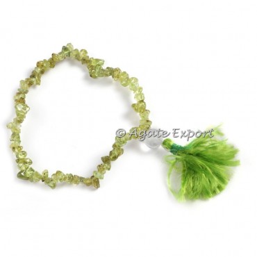 Peridot Chips Power Bracelets