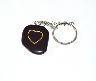 Unshape Heart Reiki Keychains 