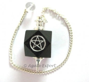Pentagram Pendulum Silver