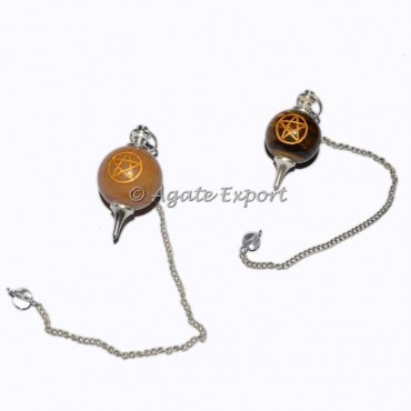 Pentagram Mix Dowsing Pendulums
