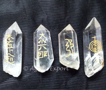 Crystal Quartz Usai Reiki Set