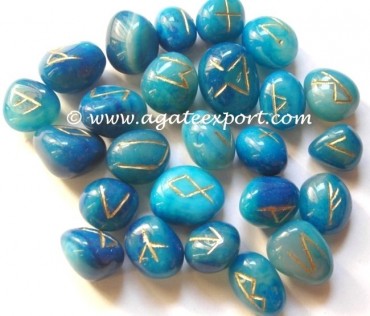 Blue Onyx Rune Set.