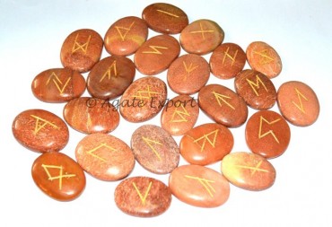 Peach Aventurine Rune Sets